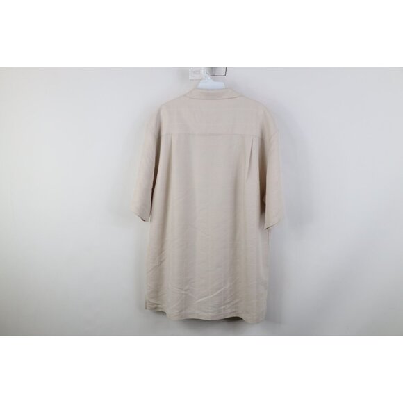 Vintage 90s Y2K Mens Medium Spell Out Corvette Racing Short Sleeve Button Shirt - Picture 13 of 15